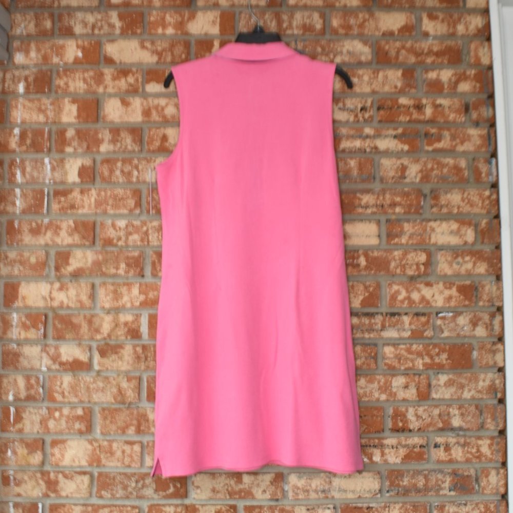 TALBOTS Petites Pink Sleeveless Dress  NWOT - Picture 4 of 5